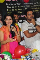 Rashmi Goutham And Getup Srinu At Akshara Kalasha Foundation